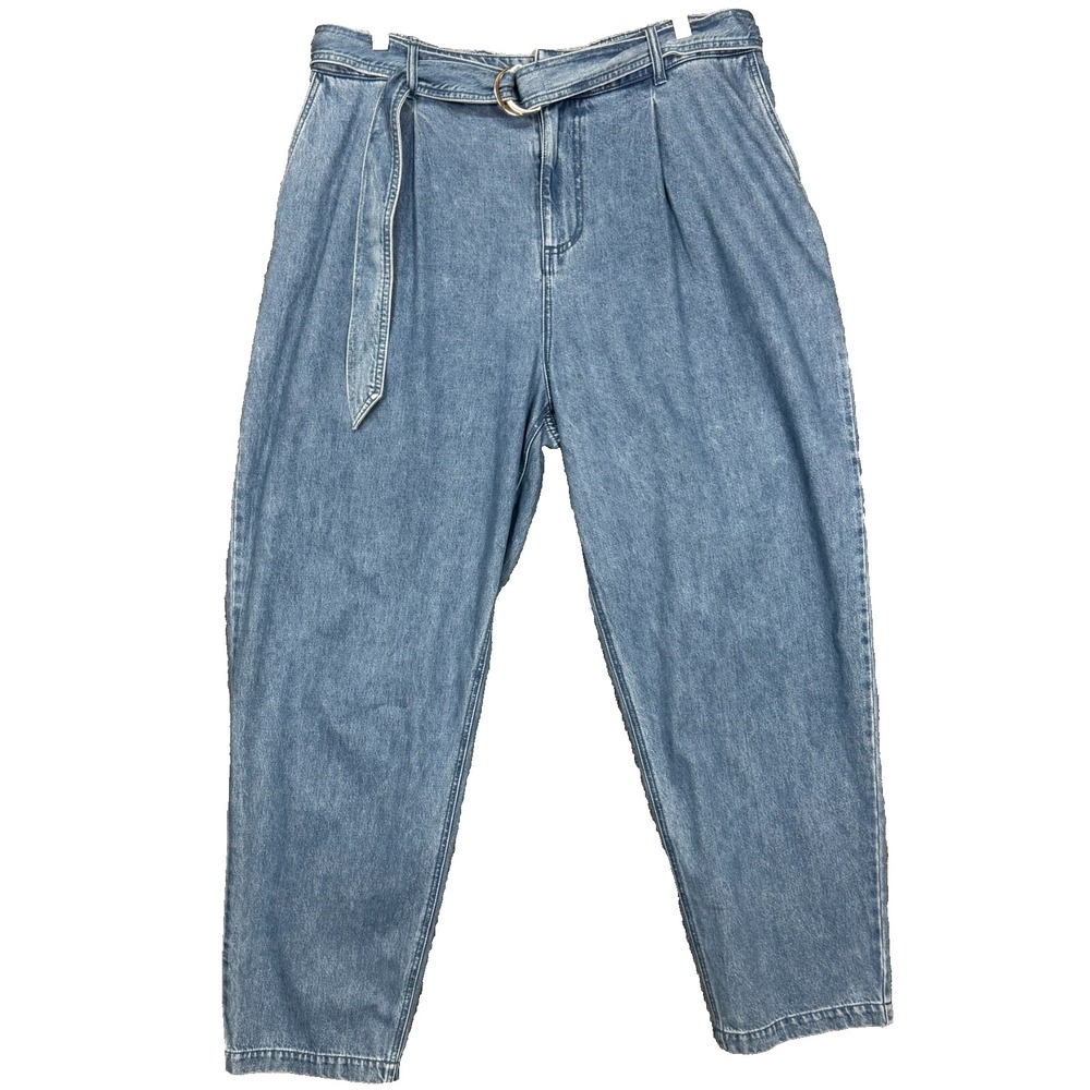 Women's Blue Jeans with Belt